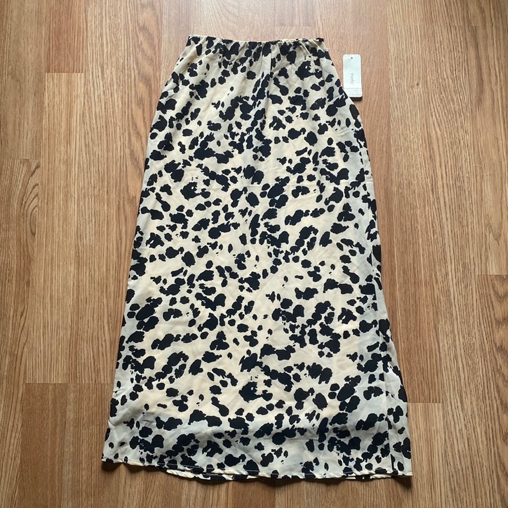🌟Cheetah Midi Skirt​